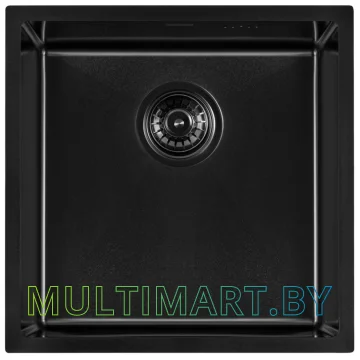 Кухонная мойка ARFEKA ECO AR 450x450 BLACK PVD NANO DECOR